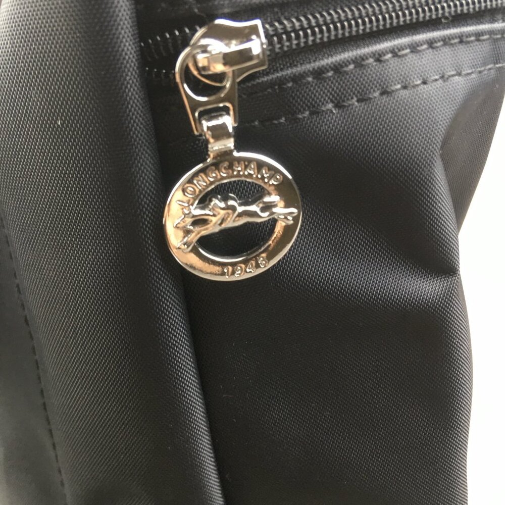 NWT LONGCHAMP Mini Le Pliage  Backpack In black - Picture 5 of 9